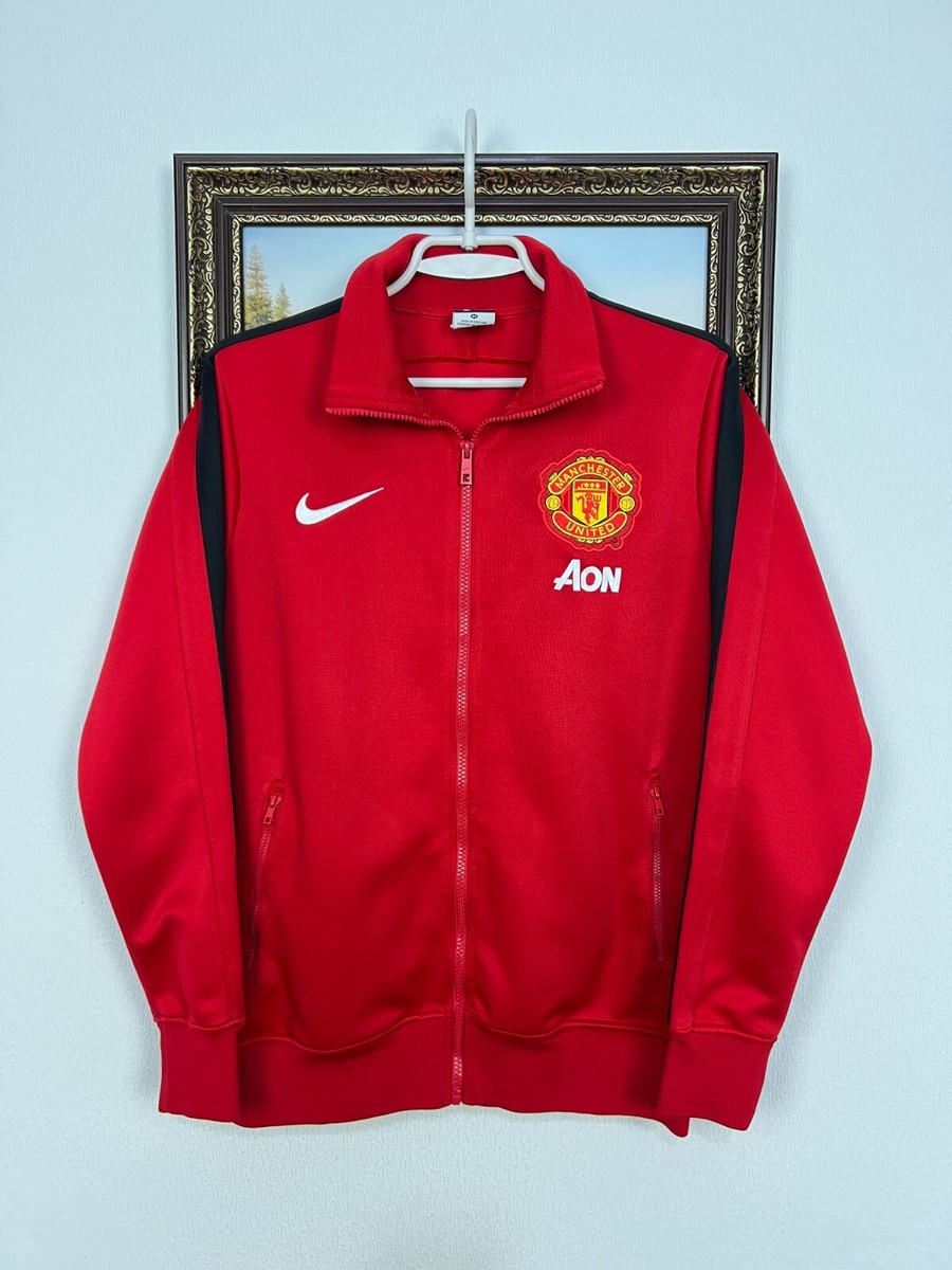 Nike AON Manchester United Football Jacket Soccer Track Top