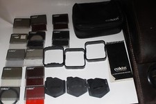 Cokin Creative Filter System with Filters, Shades, Mounts and Case: Used