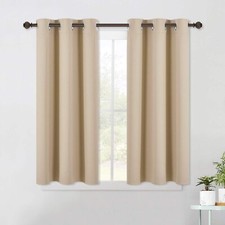 NICETOWN Room Darkening Curtain Panels for Living Room, Thermal Insulated Gro...