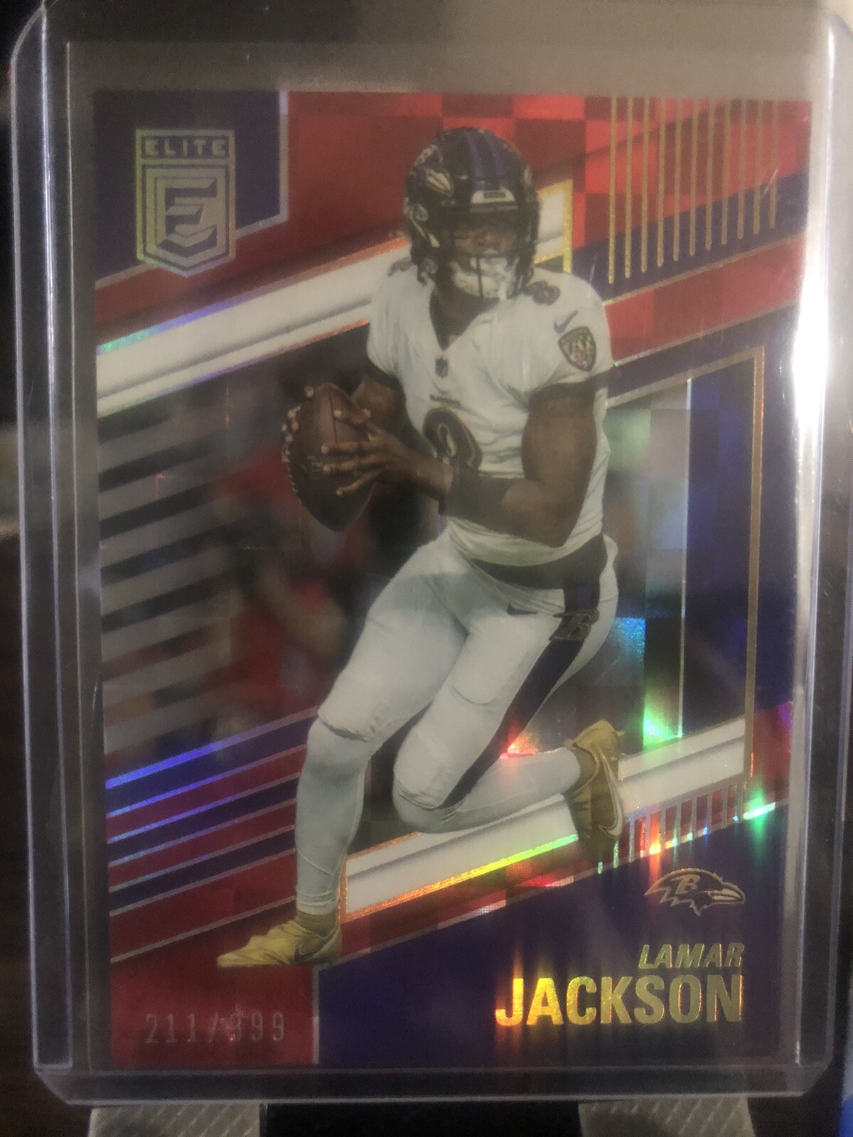Lamar Jackson Elite #’d 211/399
