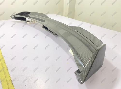 Alerón negro brillante/fibra de carbono con solapa de camilla para Ford Mustang 15-23 24+ - Imagen 6 de 27