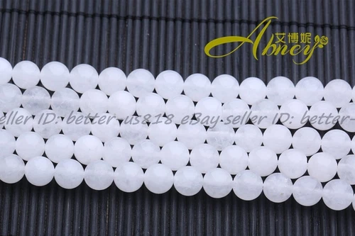 Wholesale Lot Natural Gemstone Round Spacer Loose Beads 4MM 6MM 8MM 10MM 12MM - Picture 97 of 104
