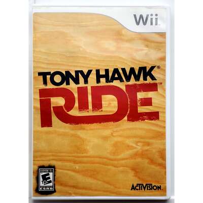 Tony Hawk Ride - Nintendo Wii Pristine Authentic Tested Game 180 Day Guarantee