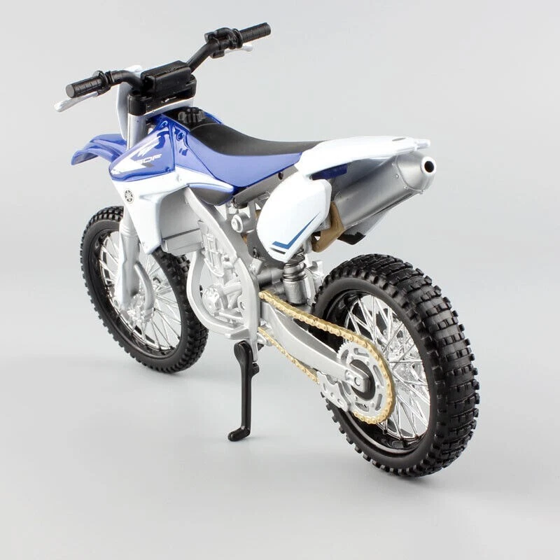 Modelo de motocicleta Maisto YAMAHA YZ450F (azul/blanco) 1:12 Foto 4 de 4