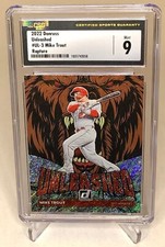 2022 Panini Donruss Mike Trout Unleashed Rapture CSG 9 #UL3