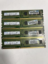Samsung 8GB DDR3 RAM Kit 4x2GB 1Rx8 PC3-10600U M378B5773CH0-CH9 Desktop Memory