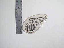 vtg 1960s Tattoo Flash acetate stencil HD Circle and Wing HAR2