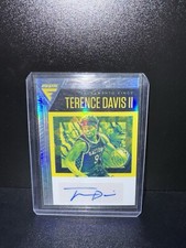 2020-21 Panini Flux Signatures Terence Davis II SILVER PRIZM Autograph KINGS