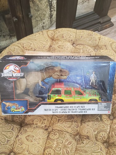 Jurassic World Legacy Collection Tyrannosaurus Rex Escape Pack MATTEL NUEVO - Imagen 8 de 17