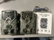 2 Pack trail camera- Used