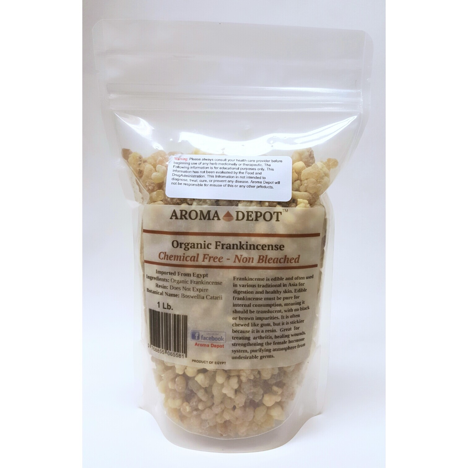 100 Pure Organic Frankincense Resin / Tears Highest Quality Pouch