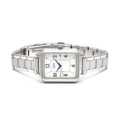 SEIKO ALBA ingenuSquare Quartz AHJK468 White Women's Watch New in