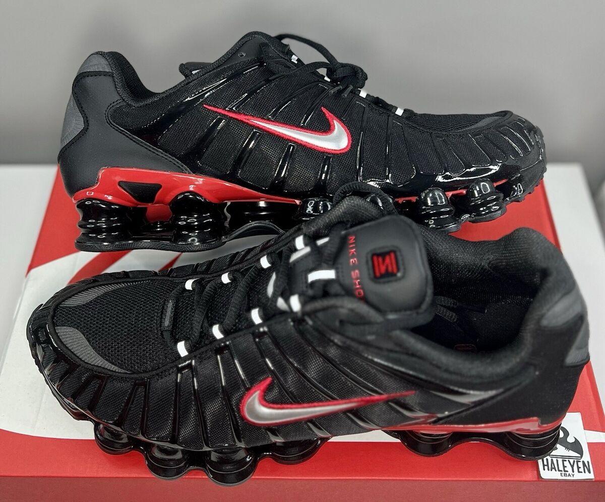 Size 15 - Nike Shox TL Black University Red for sale online Size 15 - Nike Shox TL Black University Red for sale online