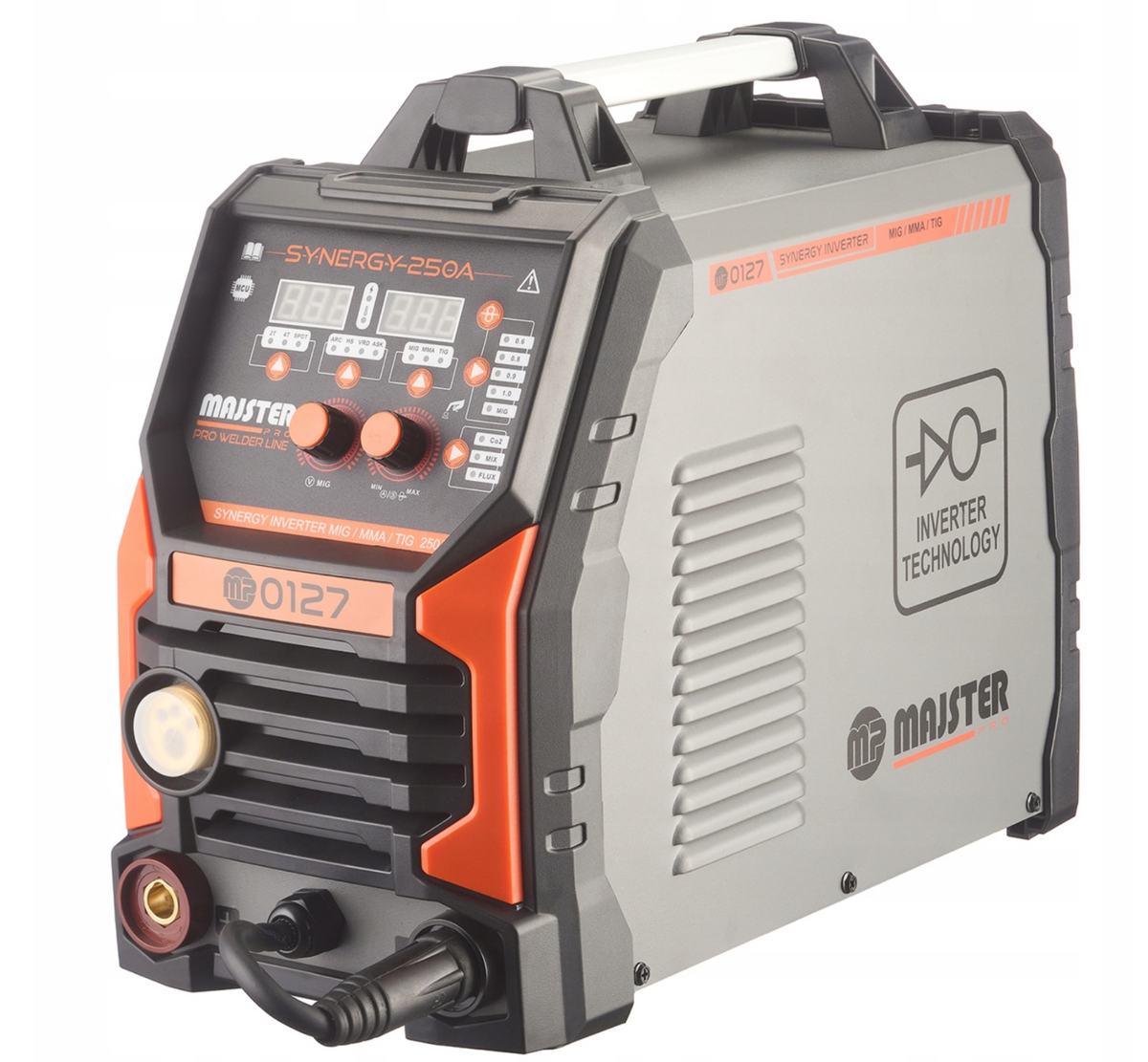 MIG MAG MMA TIG Welder 250A Weld Synergy Machine Shield gas