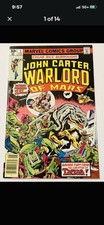 JOHN CARTER, WARLORD OF MARS 1 HIGH GRADE NEWSSTAND DEJAH THORIS MARVEL 1977