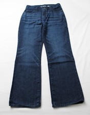 Children's Place Boy's Mid Rise Bootcut Denim Jeans EJ3 Dark Wash Size 10 NWT