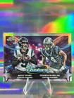 2025 Topps Cosmic Chrome Tetairoa McMillan/Bryce Young Base (RAW)