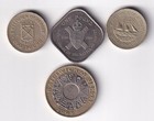 Jersey 1 & 2 Pounds 4 coins 1981-1998 all different & listed #7