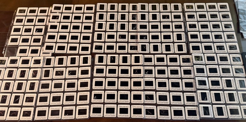 ETERNAL SUNSHINE OF THE SPOTLESS MIND STUDIO MASTER LOT OF PRESS KIT 35MM SLIDES