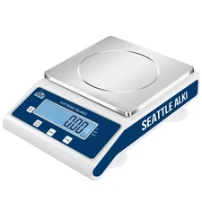Seattle Alki Scientific Lab Scale | 15 kg x 0.1 g | USA Company - Digital Lab...