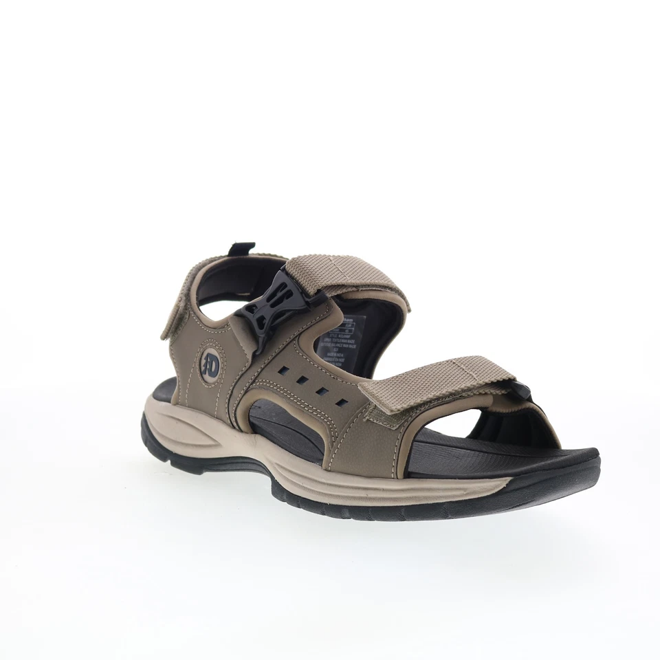 Sandalias deportivas Dunham Nolan Water Friendly para hombre marrón extra anchas 4E zapatos Foto 2 de 4