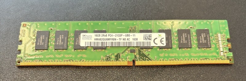 16GB SK Hynix HMA82GU6MFR8N-TF DDR4 PC4-2133P UDIMM Desktop Memory