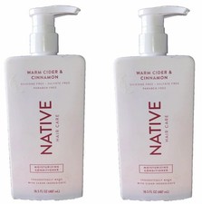 Set of 2 - Native Daily Hair Care Warm Cider  Cinnamon Conditioner 16.5 Oz