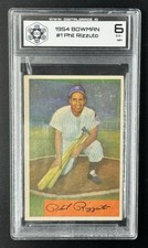 1954 Bowman #1 Phil Rizzuto DG 6 EX– NM New York Yankees HOF Vintage Card