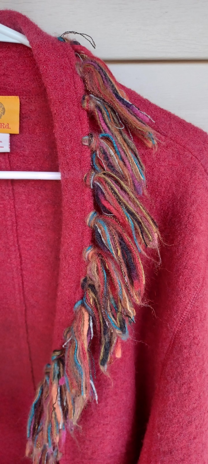 Ruby Rd , Red, 100% Wool Jacket Coat Multicolor F… - image 3