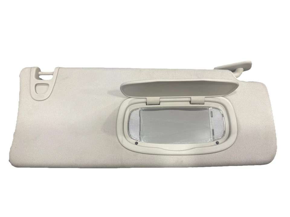 Dodge Dart 2011-2014 pasajero lado derecho parasol beige crema iluminado Foto 2 de 3