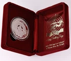 1990 Limited Bugs Bunny 50th Anniversary 1oz .999 Silver Proof Coin (B4165)