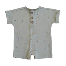 Quincy Mae Short Sleeve One-Piece Constellations Baby 0-3 Months