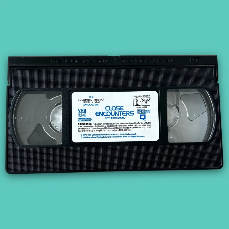 Close Encounters of the Third Kind VHS Tape Collectors Edition Movie Alien Film - Image 3 of 4