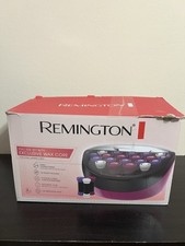 REMINGTON H-5600 19 Rollers Ionic Velvet Hot Curlers Wax Core PAGEANT No Clips