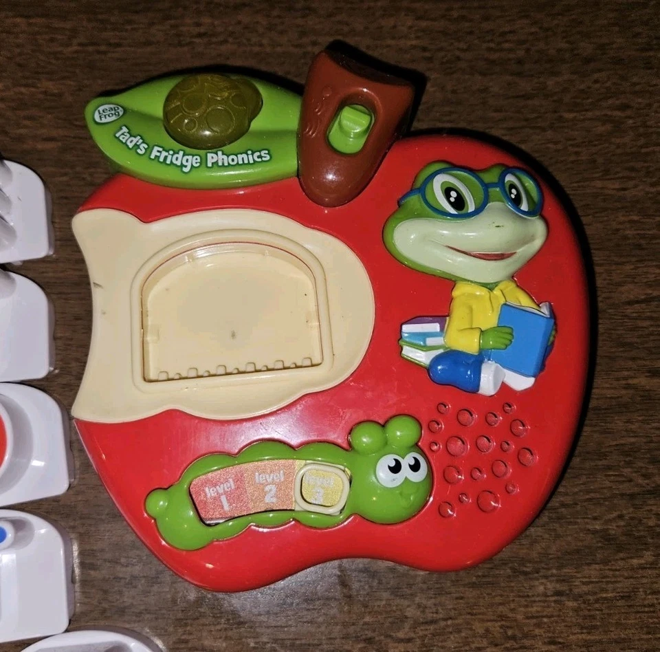 LeapFrog Tad's Fridge Phonics - Kids Learning Electronic Toy - Missing A & H - Image 3 of 4