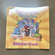 Nintendo Paper Mario Sticker Star Sticker Book Mario Video Game Merchandise