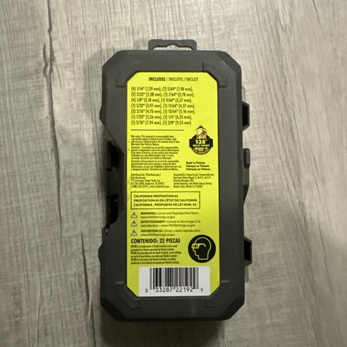 NUEVO JUEGO DE BROCAS DE TITANIO RYOBI (22 piezas) - Imagen 3 de 3