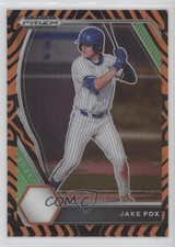 2021 Panini Prizm Draft Picks Tiger Stripes Prizm 31/99 Jake Fox #PDP95 y0i