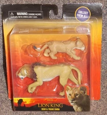 2019 Disney Lion King Scar & Young Simba 2 Pack Figures New In The Package