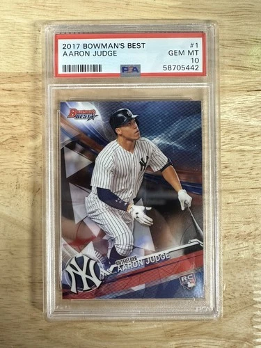 2017 Bowmans Best Aaron Judge Rookie RC #1 PSA 10 💎🔥