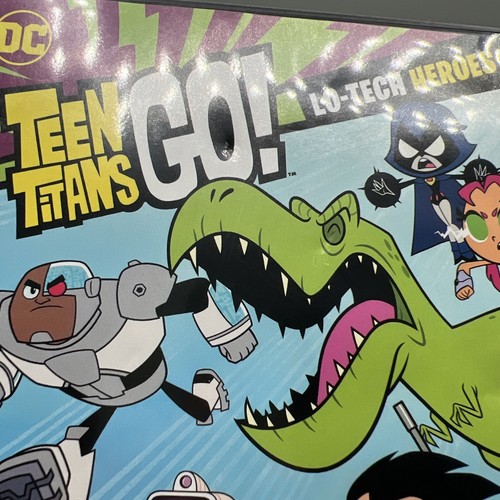 Teen Titans Go! Season 4 Part 2 DVD By Greg Cipes Four Dc Low Tech Heroes Tested - Foto 3 di 19