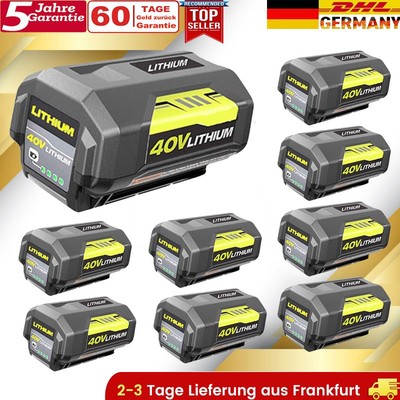 Für Ryobi 40V/36V 8000mAH OP4015 OP4040 OP4050 OP40601 BPL3650 OP4026 Akku NEW