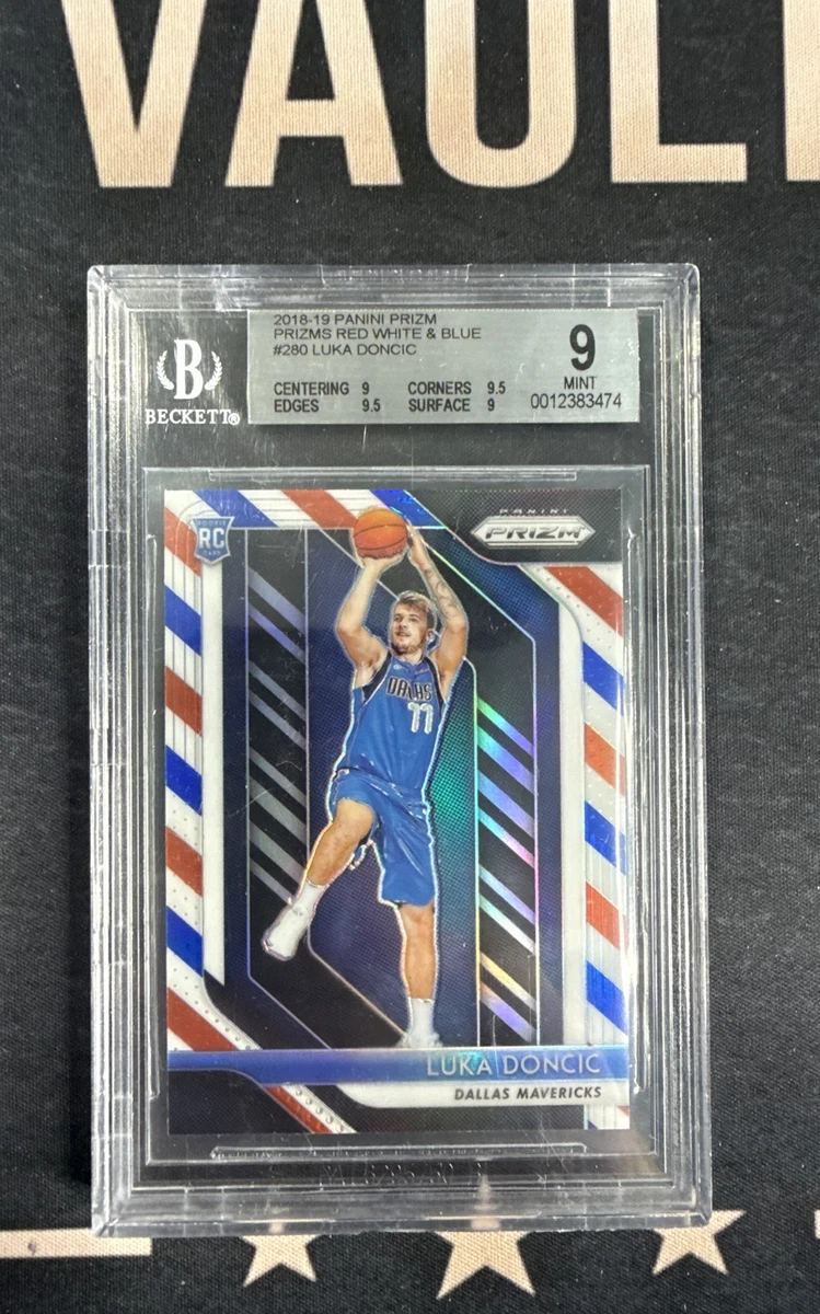 Luka Dončić 9 Graded Basketball Sports Trading Cards & Accessories