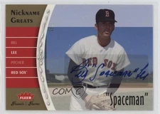 2006 Fleer Greats of the Game Nickname Greats Auto Bill Lee #NG-BL Auto