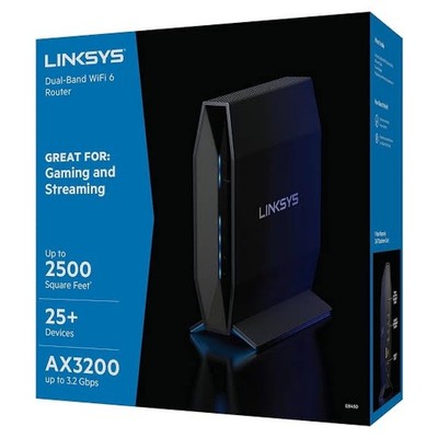 Linksys E8450 Dual-Ban Wi-Fi 6 Router - E8450