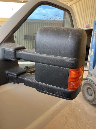 Door Mirror FORD F250 SD PICKUP 13 14 15 16 Pwr dual arm htd black textured LH