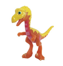 Dinosaur Train Derek Deinonychus 112 3" Figure 2010 Henson Learning Curve Toy
