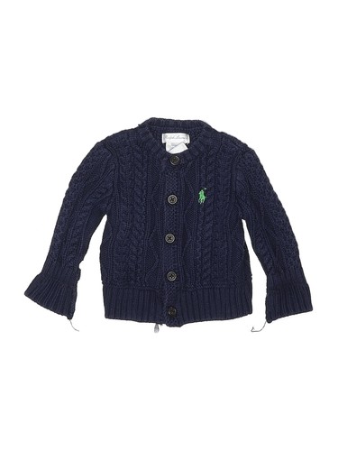 Ralph Lauren Boys Blue Cardigan 3 Months