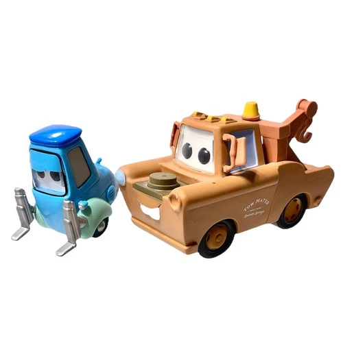 Disney Pixar Cars 129 Mater, 286 Guido Walmart Exclusive Loose - No Box
