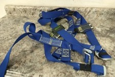 Honeywell Miller 650K/XXLBL Size 2XL 400 Lb Weight Cap Blue Full Body Harness